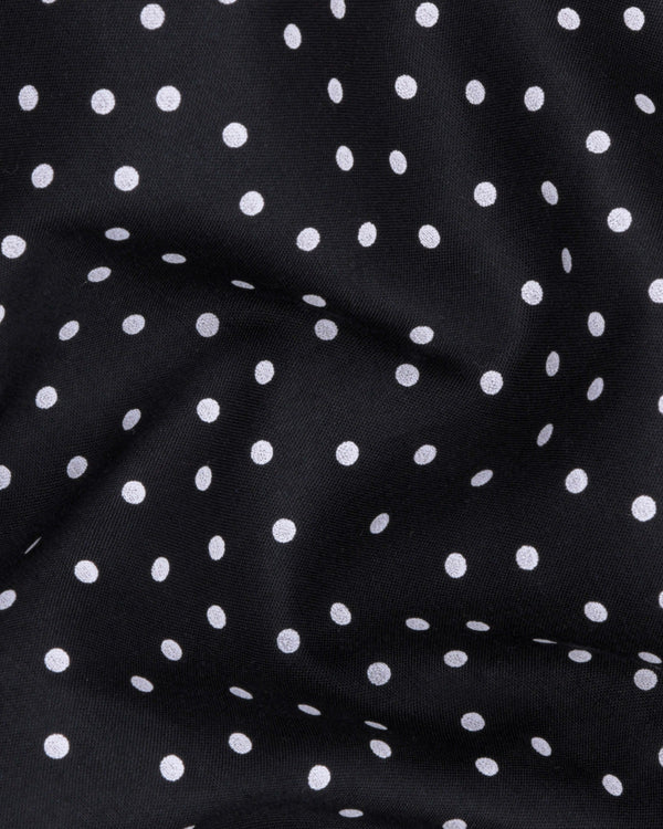 Mirage Black Polka Dotted Premium Tencel Lounge Pant LP136-28, LP136-30, LP136-32, LP136-34, LP136-36, LP136-38, LP136-40, LP136-42, LP136-44