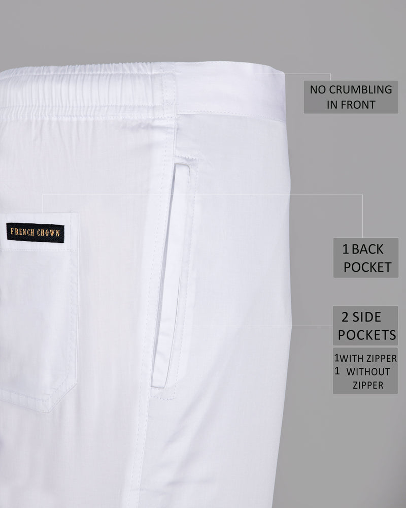 White Solid  Lounge Pant LP035-38, LP035-36, LP035-42, LP035-34, LP035-44, LP035-40, LP035-32, LP035-28, LP035-30