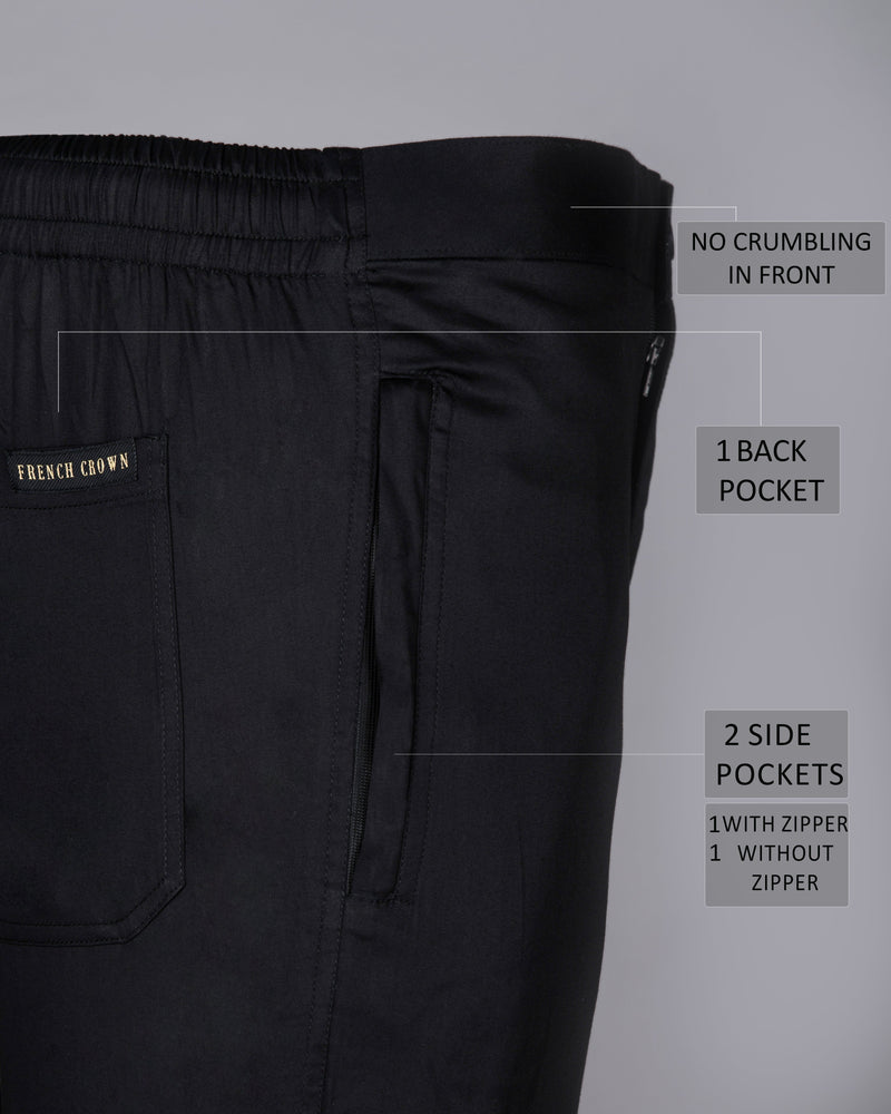 Black and White Premium Cotton Lounge Pants LP081-36, LP081-42, LP081-38, LP081-40, LP081-32, LP081-30, LP081-34, LP081-44, LP081-28