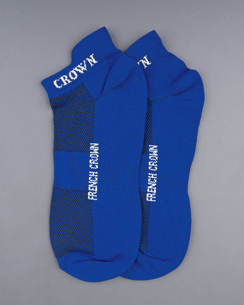 Dark Blue Ankle Length Socks  SO017