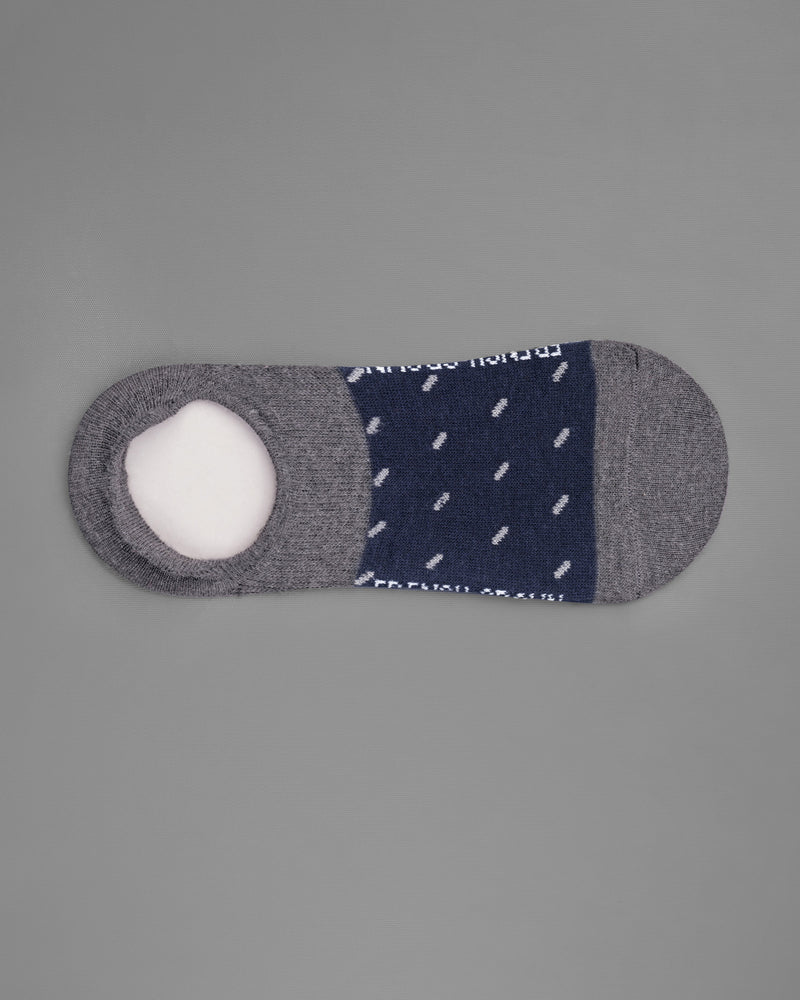 Gray and Blue Socks SO025