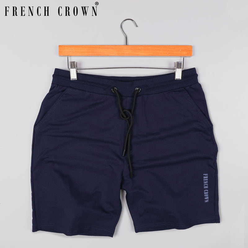 Midnight Blue Premium Cotton Swim Shorts SR101-28, SR101-30, SR101-32, SR101-34, SR101-36, SR101-38, SR101-40, SR101-42, SR101-44