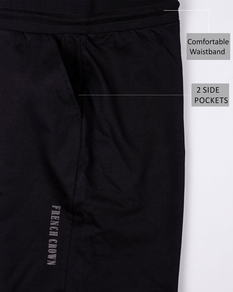 Jade Black Premium Cotton Swim Shorts SR103-28, SR103-30, SR103-32, SR103-34, SR103-36, SR103-38, SR103-40, SR103-42, SR103-44