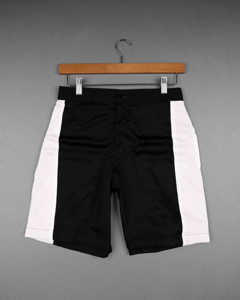 Jade Black and White Super Soft Premium Cotton Designer Shorts SR149-28, SR149-30, SR149-32, SR149-34, SR149-36, SR149-38, SR149-40, SR149-42, SR149-44