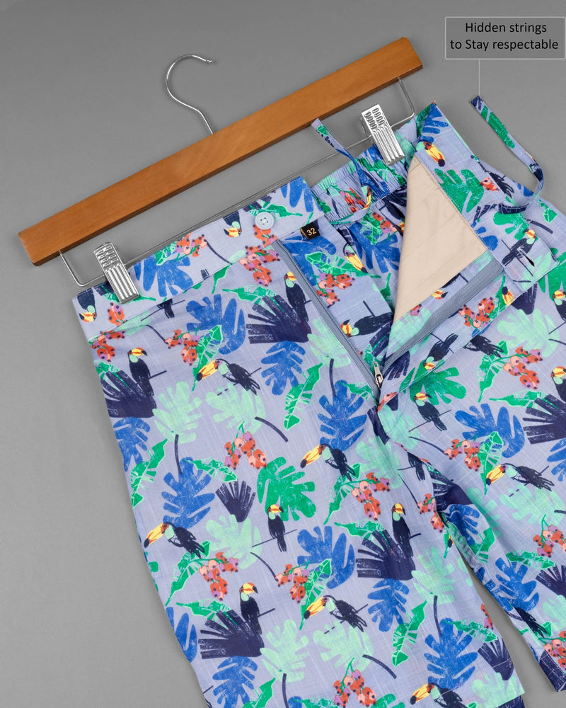 Blue Bell Tropical Print Premium Cotton Shorts SR126-28, SR126-30, SR126-32, SR126-34, SR126-36, SR126-38, SR126-40, SR126-42, SR126-44