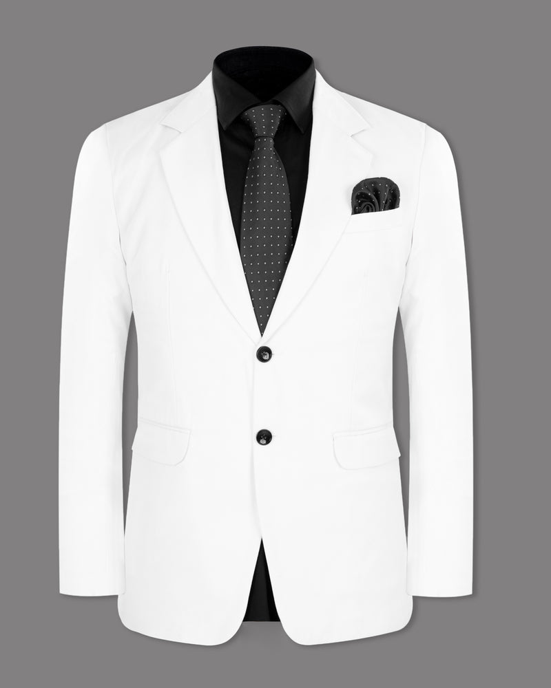 Bright White Suit