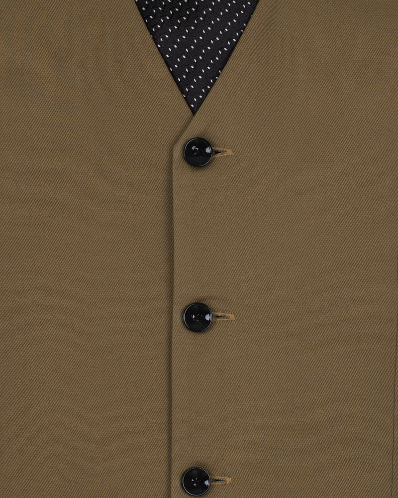 Brown Premium Cotton Suit