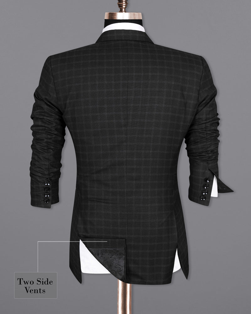 Bunker Black Windowpane Wool Rich Sports Suit ST1396-SBP-D9-36, ST1396-SBP-D9-38, ST1396-SBP-D9-40, ST1396-SBP-D9-42, ST1396-SBP-D9-44, ST1396-SBP-D9-46, ST1396-SBP-D9-48, ST1396-SBP-D9-50, ST1396-SBP-D9-52, ST1396-SBP-D9-54, ST1396-SBP-D9-56, ST1396-SBP-D9-58, ST1396-SBP-D9-60