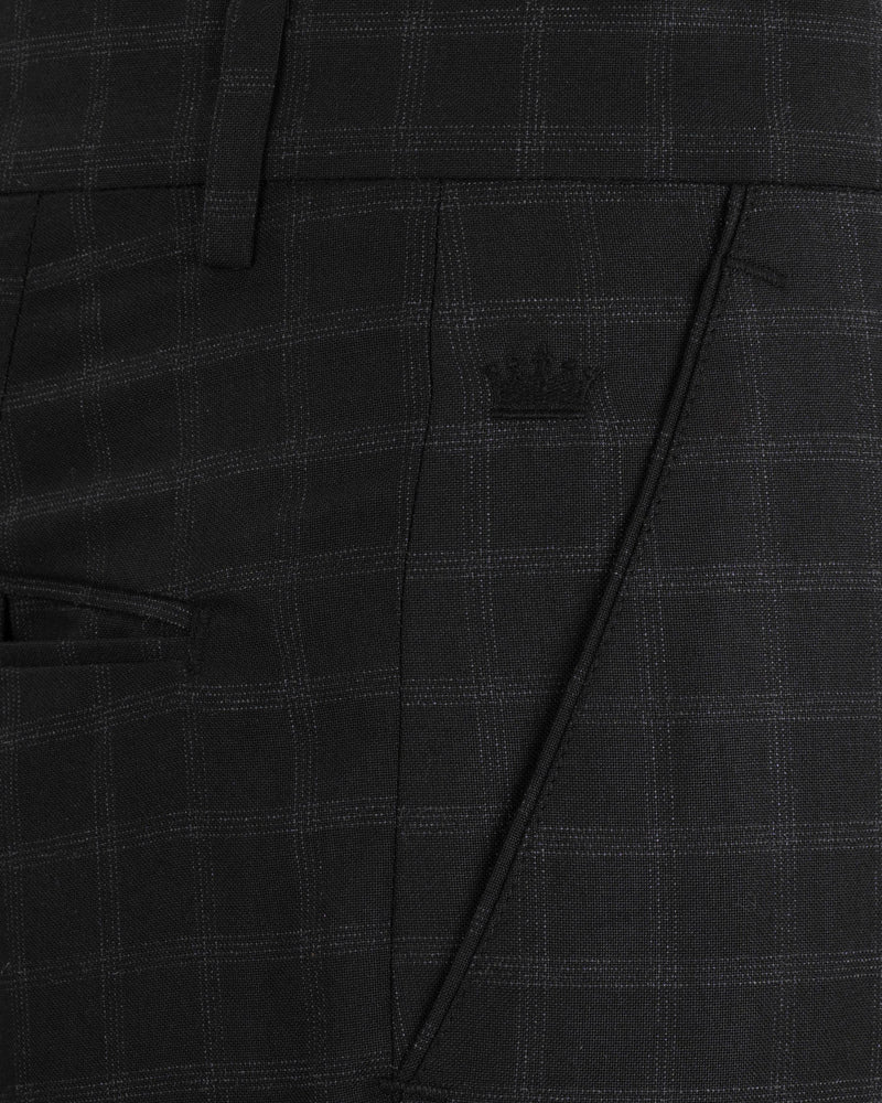 Bunker Black Windowpane Wool Rich Sports Suit ST1396-SBP-D9-36, ST1396-SBP-D9-38, ST1396-SBP-D9-40, ST1396-SBP-D9-42, ST1396-SBP-D9-44, ST1396-SBP-D9-46, ST1396-SBP-D9-48, ST1396-SBP-D9-50, ST1396-SBP-D9-52, ST1396-SBP-D9-54, ST1396-SBP-D9-56, ST1396-SBP-D9-58, ST1396-SBP-D9-60