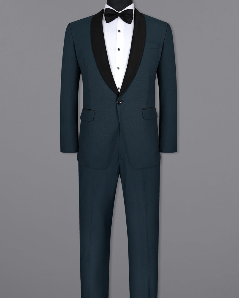 Biscay Blue Wool Rich Tuxedo Suit ST1411-BKL-36, ST1411-BKL-38, ST1411-BKL-40, ST1411-BKL-42, ST1411-BKL-44, ST1411-BKL-46, ST1411-BKL-48, ST1411-BKL-50, ST1411-BKL-52, ST1411-BKL-54, ST1411-BKL-56, ST1411-BKL-58, ST1411-BKL-60