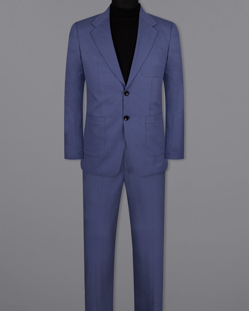 Kimberly Blue Premium Cotton Sports Suit