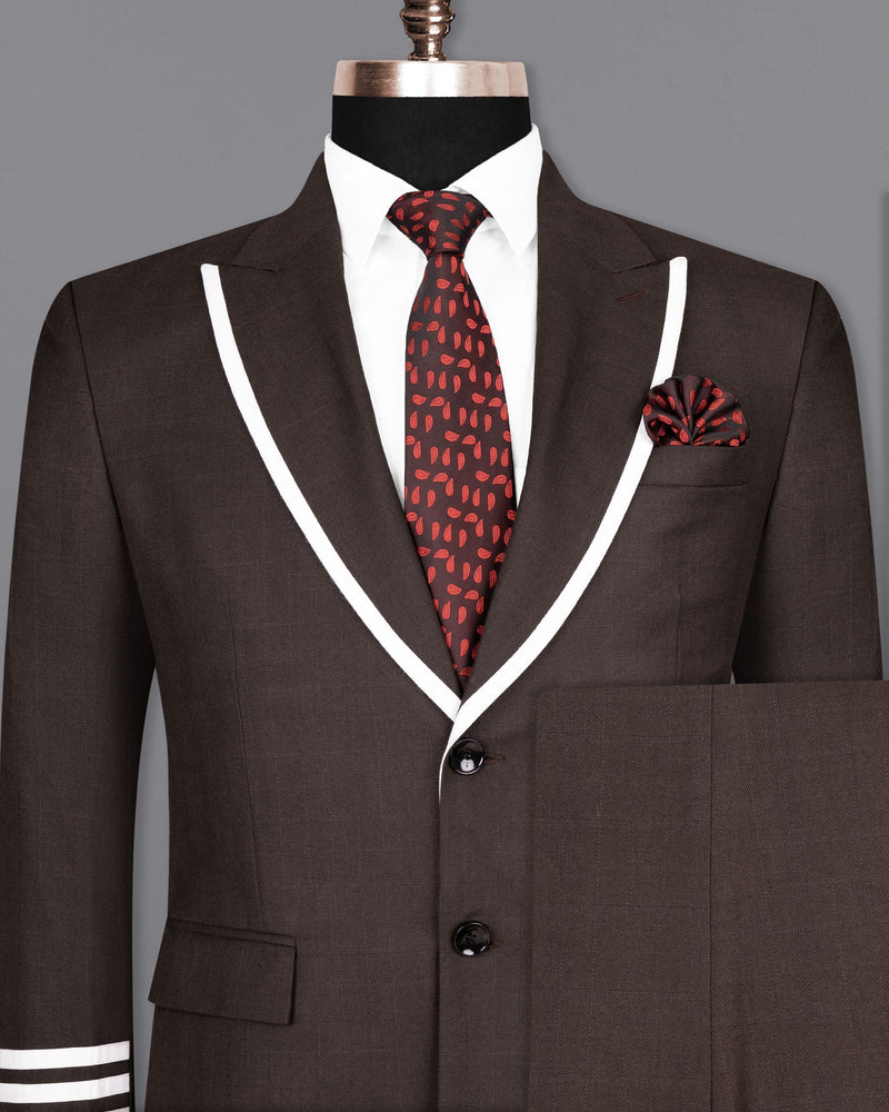 Rebel Brown subtle windowpane Woolrich Designer Suit ST1578-SBP-D7-36, ST1578-SBP-D7-38, ST1578-SBP-D7-40, ST1578-SBP-D7-42, ST1578-SBP-D7-44, ST1578-SBP-D7-46, ST1578-SBP-D7-48, ST1578-SBP-D7-50, ST1578-SBP-D7-52, ST1578-SBP-D7-54, ST1578-SBP-D7-56, ST1578-SBP-D7-58, ST1578-SBP-D7-60