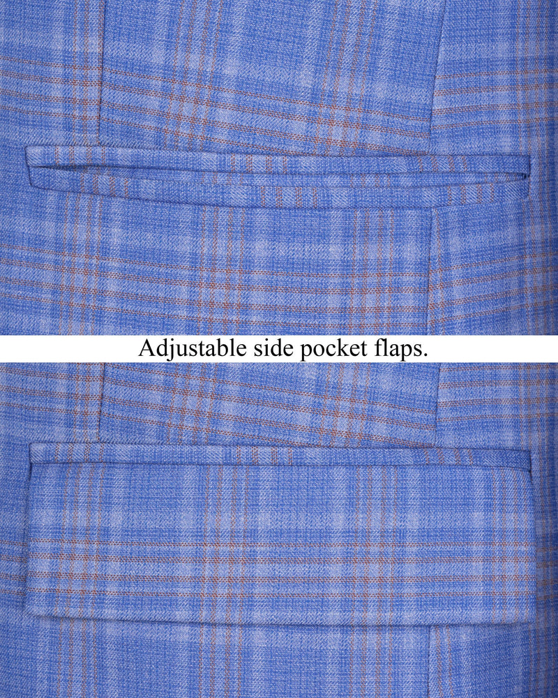 Ship Cove Super fine Blue Plaid Double Breasted Woolrich Suit ST1619-DB-2B-36, ST1619-DB-2B-38, ST1619-DB-2B-40, ST1619-DB-2B-42, ST1619-DB-2B-44, ST1619-DB-2B-46, ST1619-DB-2B-48, ST1619-DB-2B-50, ST1619-DB-2B-52, ST1619-DB-2B-54, ST1619-DB-2B-56, ST1619-DB-2B-58, ST1619-DB-2B-60