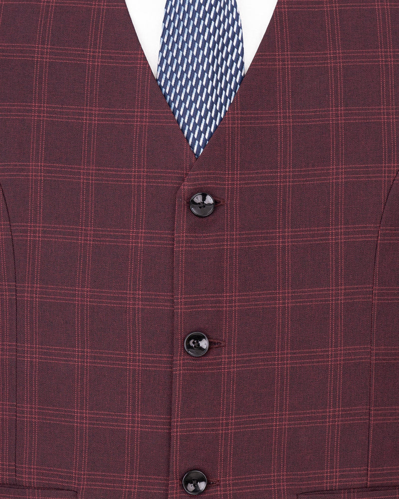 Dark Byzantium Plaid Suit ST1714-SB-36, ST1714-SB-38, ST1714-SB-40, ST1714-SB-42, ST1714-SB-44, ST1714-SB-46, ST1714-SB-48, ST1714-SB-50, ST1714-SB-52, ST1714-SB-54, ST1714-SB-56, ST1714-SB-58, ST1714-SB-60