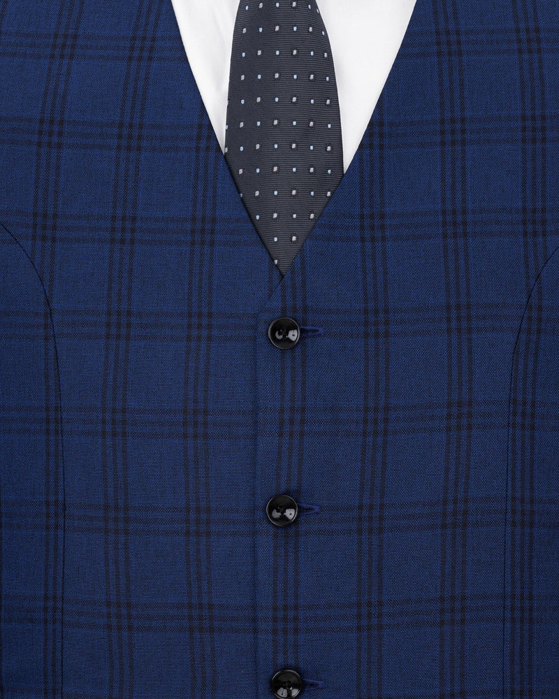 Dark Byzantium Blue Plaid Suit ST1715-SB-36, ST1715-SB-38, ST1715-SB-40, ST1715-SB-42, ST1715-SB-44, ST1715-SB-46, ST1715-SB-48, ST1715-SB-50, ST1715-SB-52, ST1715-SB-54, ST1715-SB-56, ST1715-SB-58, ST1715-SB-60