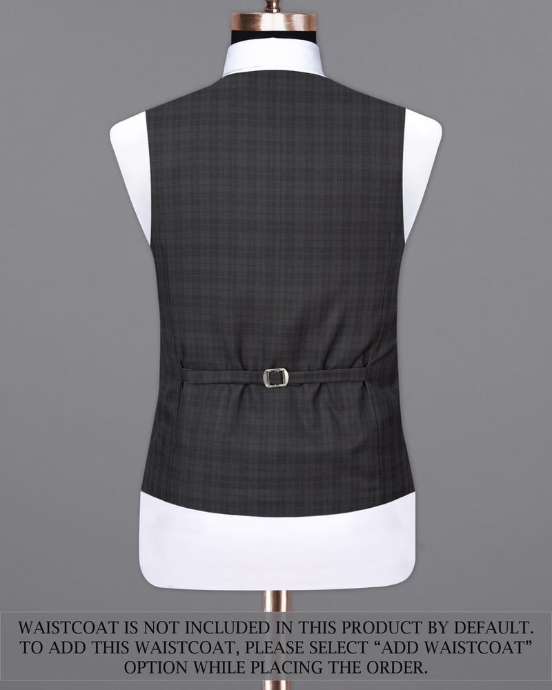 Mine Shaft Gray Plaid Suit