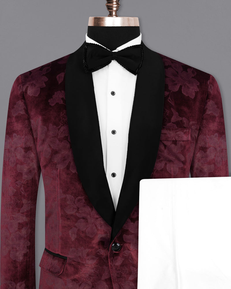 Velvet Dark Sienna Hibiscus flora Textured Designer Tuxedo Suit ST1768-BKL-36, ST1768-BKL-38, ST1768-BKL-40, ST1768-BKL-42, ST1768-BKL-44, ST1768-BKL-46, ST1768-BKL-48, ST1768-BKL-50, ST1768-BKL-52, ST1768-BKL-54, ST1768-BKL-56, ST1768-BKL-58, ST1768-BKL-60