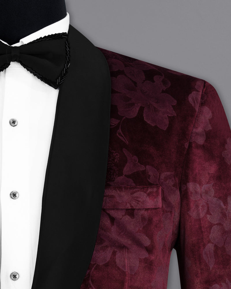 Velvet Dark Sienna Hibiscus flora Textured Designer Tuxedo Suit ST1768-BKL-36, ST1768-BKL-38, ST1768-BKL-40, ST1768-BKL-42, ST1768-BKL-44, ST1768-BKL-46, ST1768-BKL-48, ST1768-BKL-50, ST1768-BKL-52, ST1768-BKL-54, ST1768-BKL-56, ST1768-BKL-58, ST1768-BKL-60