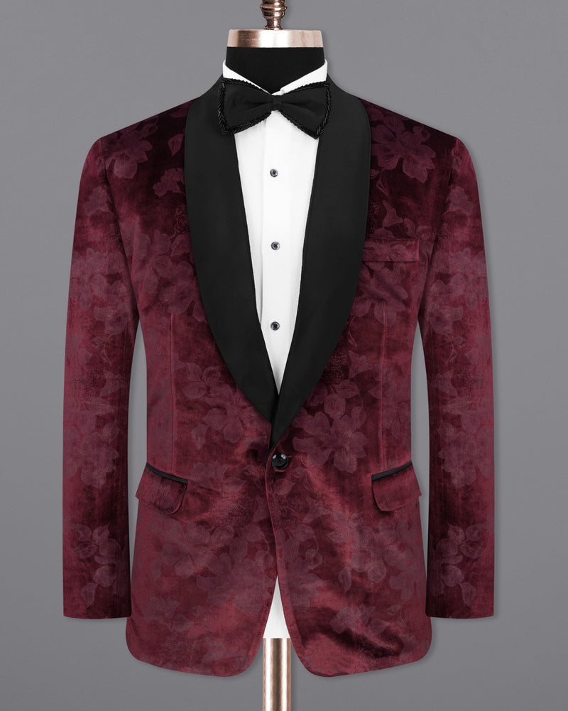 Velvet Dark Sienna Hibiscus flora Textured Designer Tuxedo Suit ST1768-BKL-36, ST1768-BKL-38, ST1768-BKL-40, ST1768-BKL-42, ST1768-BKL-44, ST1768-BKL-46, ST1768-BKL-48, ST1768-BKL-50, ST1768-BKL-52, ST1768-BKL-54, ST1768-BKL-56, ST1768-BKL-58, ST1768-BKL-60