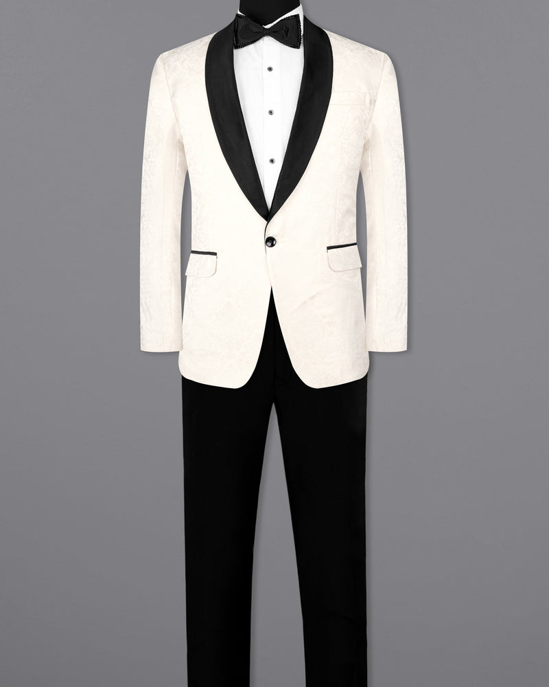 Alabaster Tuxedo Designer Suit