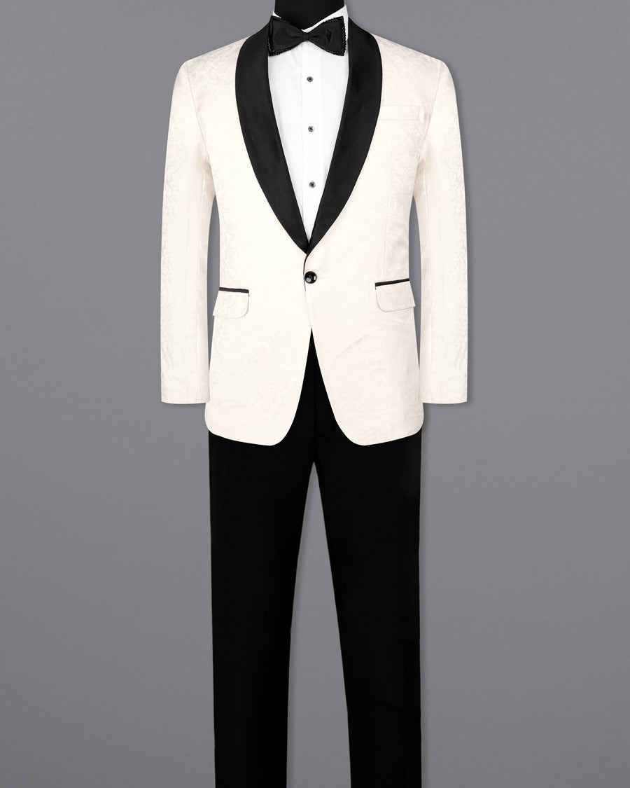Alabaster Tuxedo Designer Suit