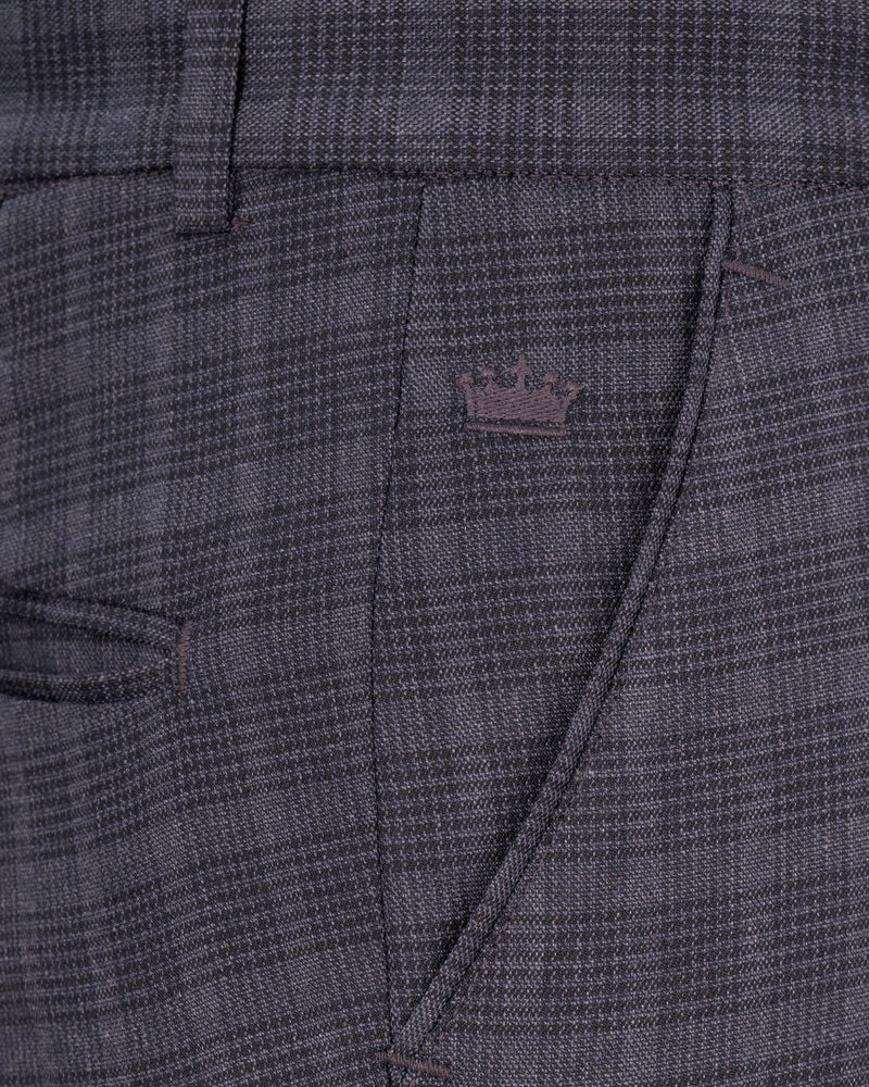 Gravel Gray Plaid Double Breasted Suit ST1851-DB-36, ST1851-DB-38, ST1851-DB-40, ST1851-DB-42, ST1851-DB-44, ST1851-DB-46, ST1851-DB-48, ST1851-DB-50, ST1851-DB-52, ST1851-DB-54, ST1851-DB-56, ST1851-DB-58, ST1851-DB-60