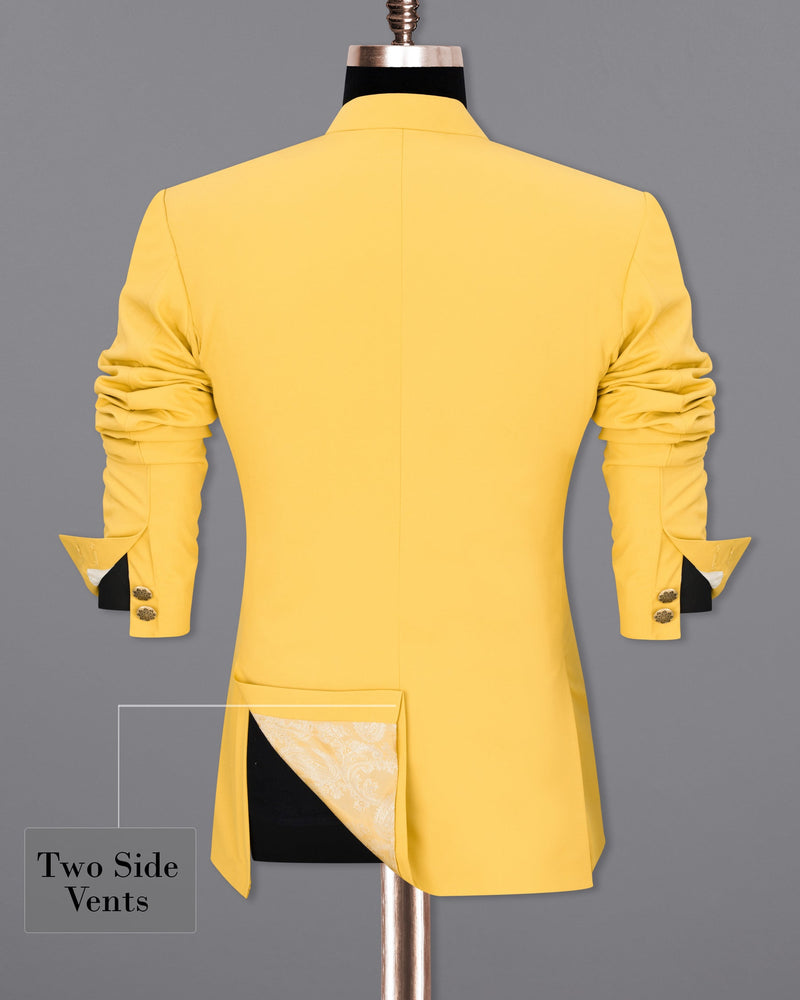 Rob Roy Yellow Bandhgala Sports Suit ST1854-BG-D41-36, ST1854-BG-D41-38, ST1854-BG-D41-40, ST1854-BG-D41-42, ST1854-BG-D41-44, ST1854-BG-D41-46, ST1854-BG-D41-48, ST1854-BG-D41-50, ST1854-BG-D41-52, ST1854-BG-D41-54, ST1854-BG-D41-56, ST1854-BG-D41-58, ST1854-BG-D41-60