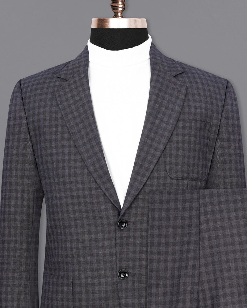 Tuna Gray Plaid Single Breasted Plaid Sports Suit ST1856-SB-PP-36, ST1856-SB-PP-38, ST1856-SB-PP-40, ST1856-SB-PP-42, ST1856-SB-PP-44, ST1856-SB-PP-46, ST1856-SB-PP-48, ST1856-SB-PP-50, ST1856-SB-PP-52, ST1856-SB-PP-54, ST1856-SB-PP-56, ST1856-SB-PP-58, ST1856-SB-PP-60