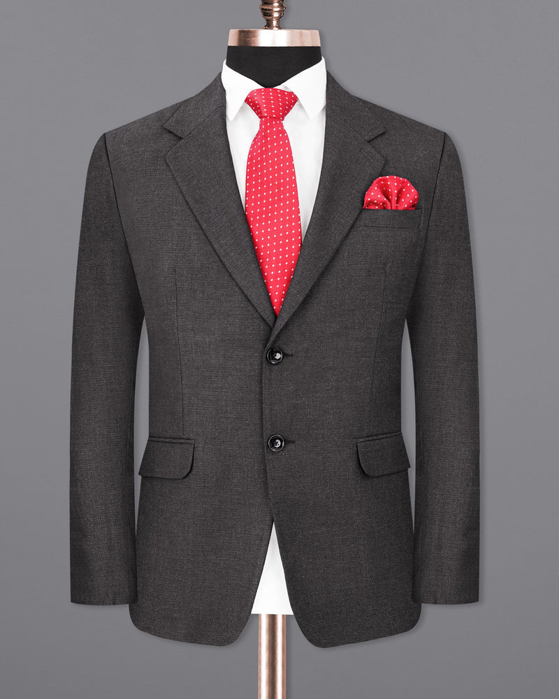 Iridium Gray Single Breasted Suit