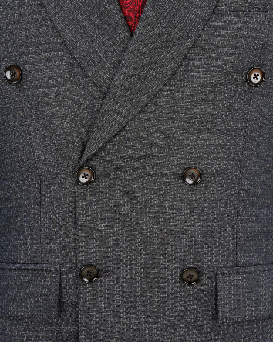 Baltic Sea Double Breasted Suit