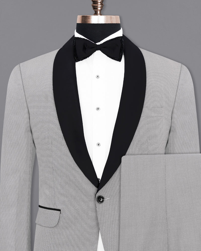 Ghost Grey Tuxedo Suit