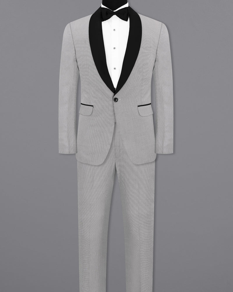 Ghost Grey Tuxedo Blazer BL1879-BKL-36,BL1879-BKL-38,BL1879-BKL-40,BL1879-BKL-42,BL1879-BKL-44,BL1879-BKL-46,BL1879-BKL-48,BL1879-BKL-50,BL1879-BKL-52,BL1879-BKL-54,BL1879-BKL-56,BL1879-BKL-58,BL1879-BKL-60