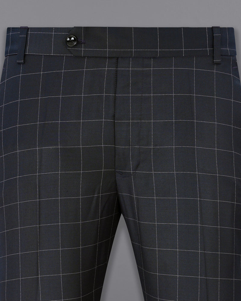 Thunder Blue Windowpane Suit