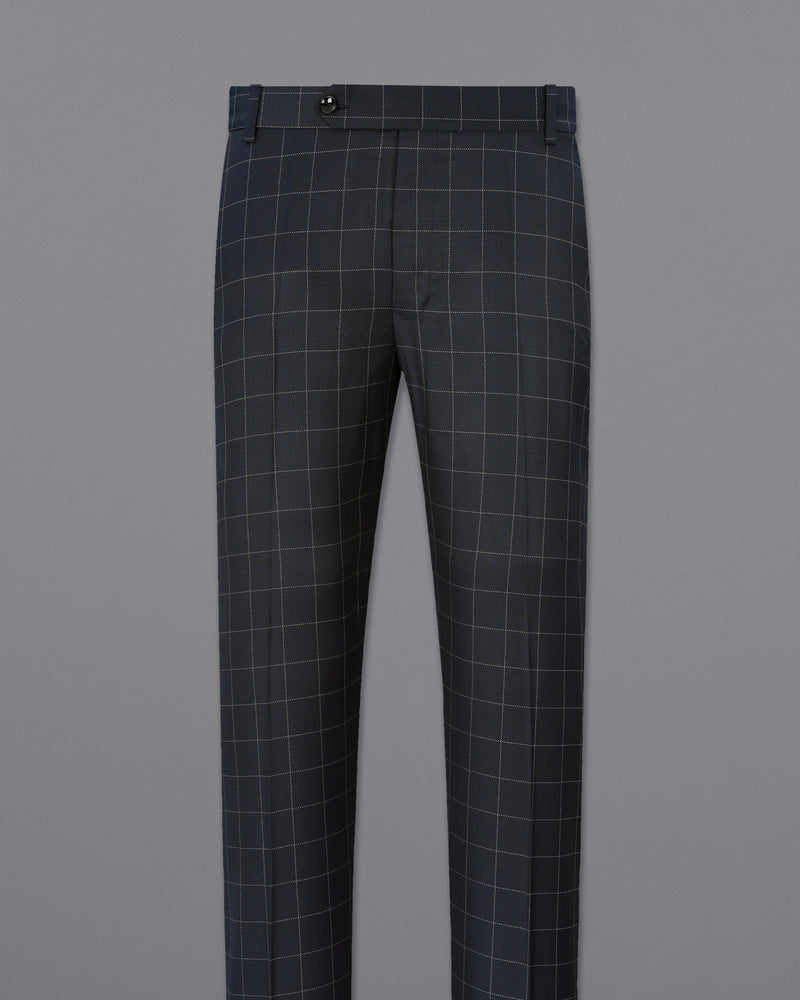 Thunder Blue Windowpane Suit