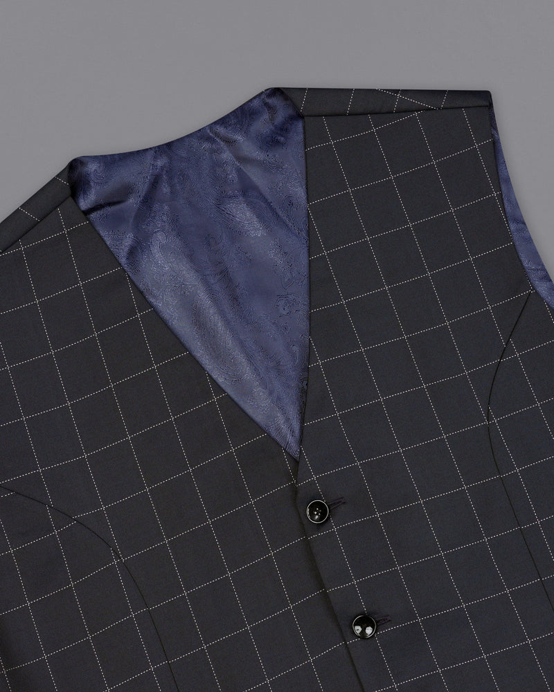 Thunder Blue Windowpane Suit