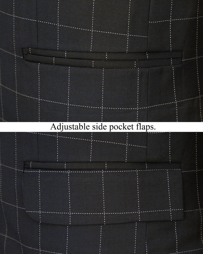 Thunder Blue Windowpane Suit