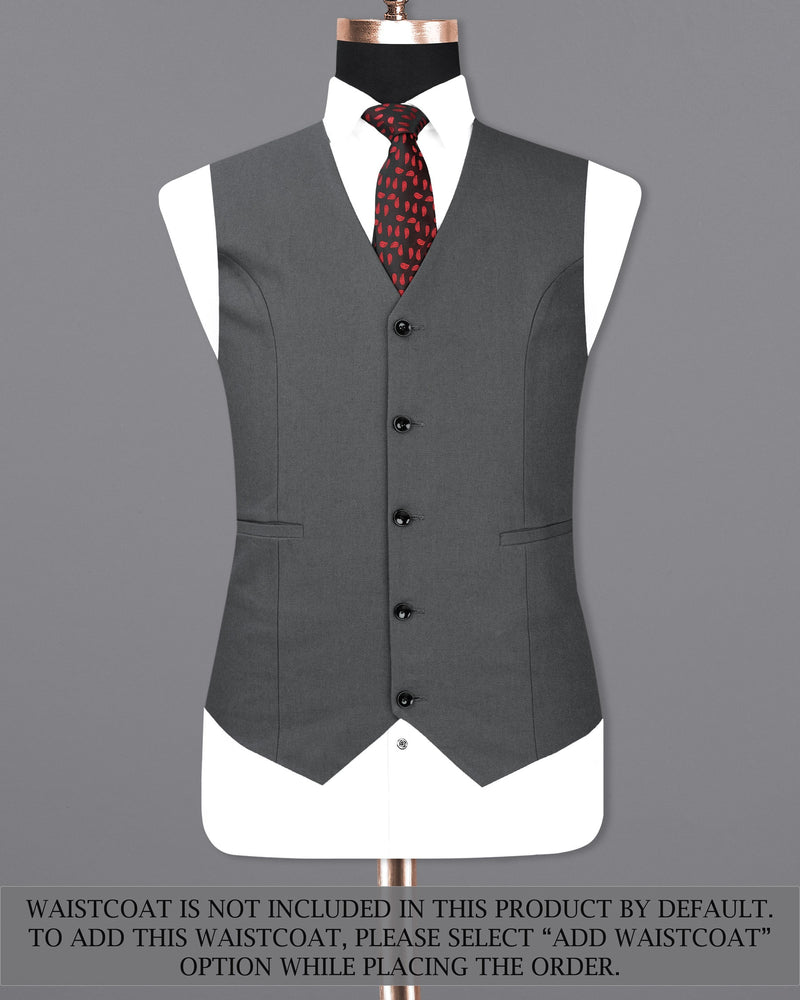 Limed Spruce Grey Single Breasted Sports Suit