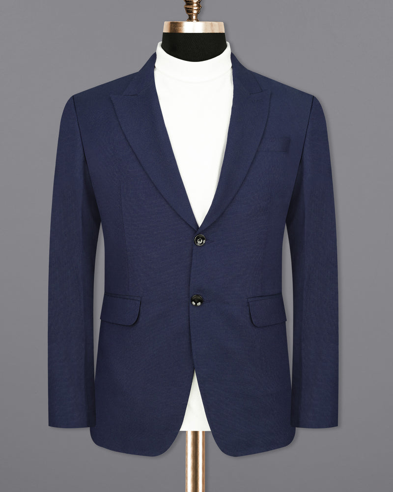 Martinique Blue Single Breasted Suit