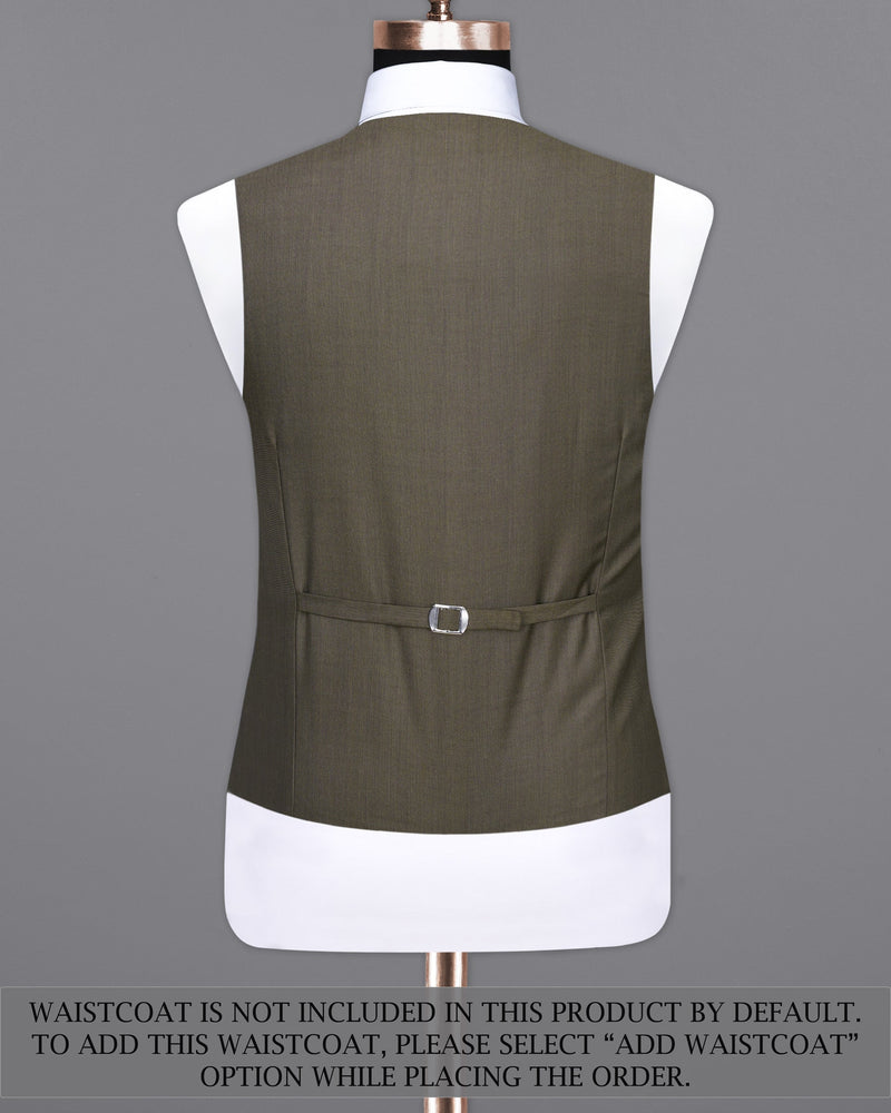 Mondo Brown Single Breasted Sports Suit