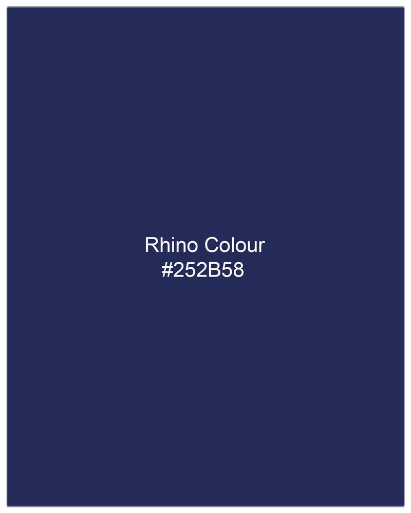 Rhino Blue Single Breasted Suit