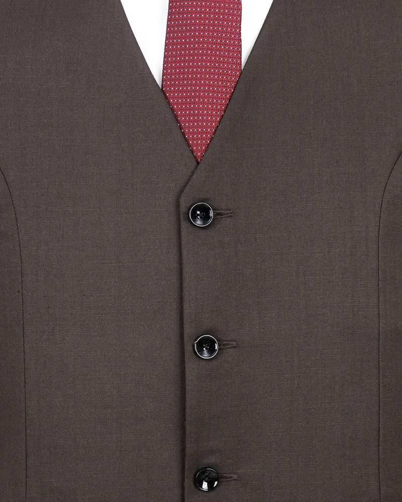 Armadillo Brown Double Breasted Suit