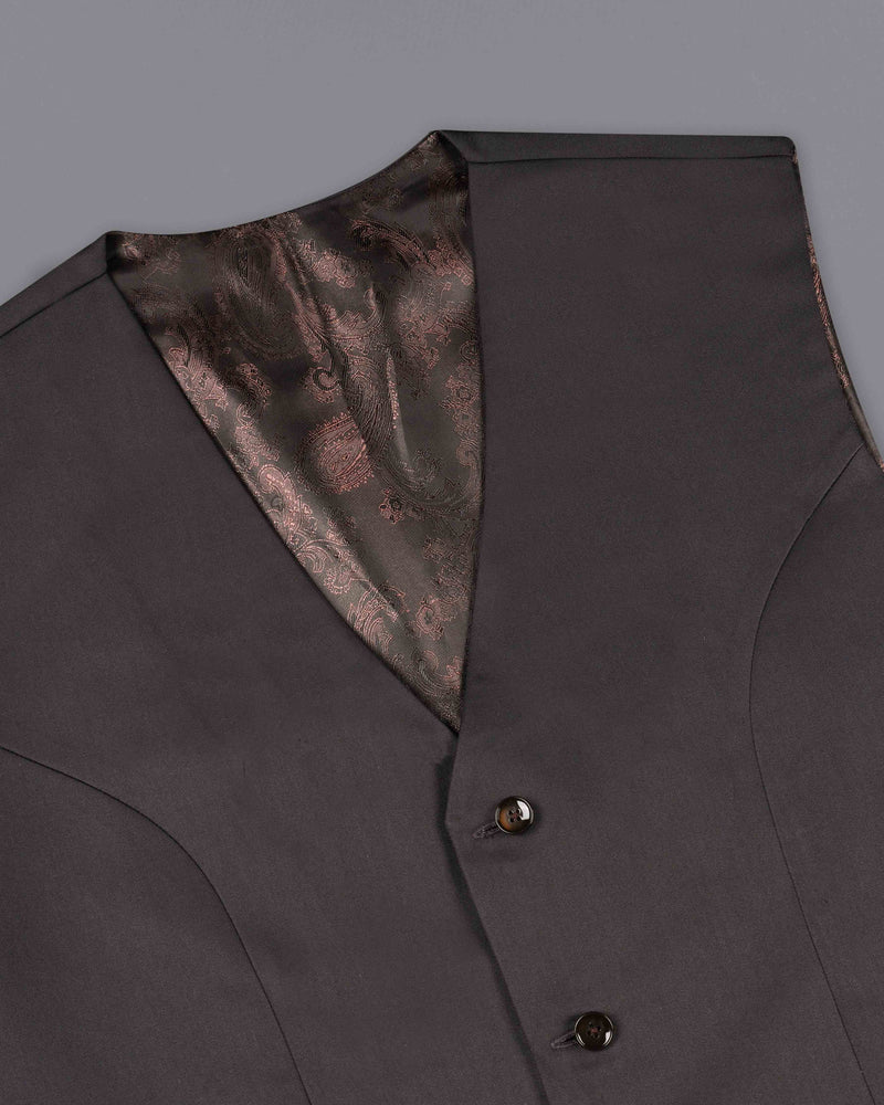 Mine Shaft Brown Double Breasted Suit