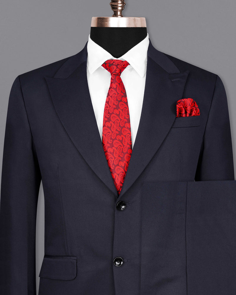 Haiti Blue Single Breasted Suit