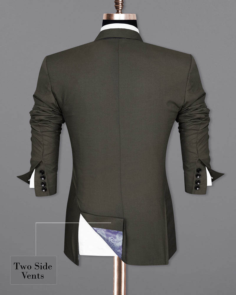 Armadillo Steel Gray Single Breasted Suit