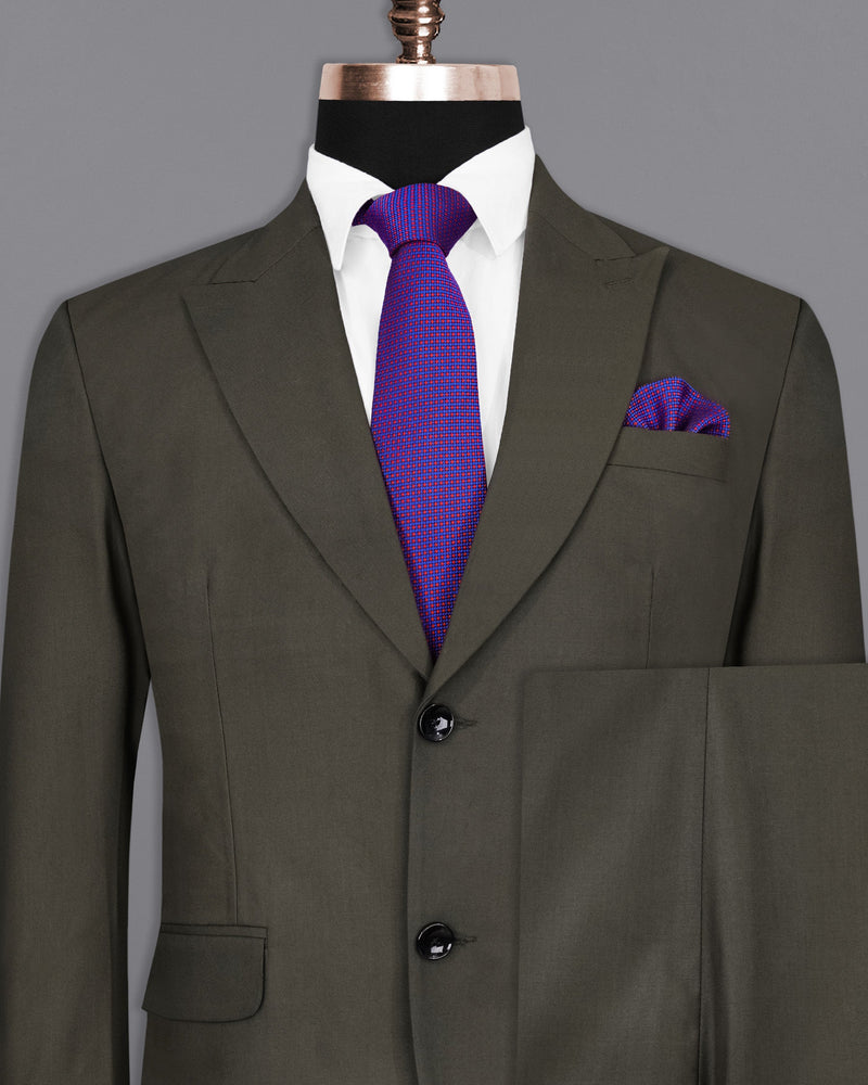 Armadillo Steel Gray Single Breasted Suit