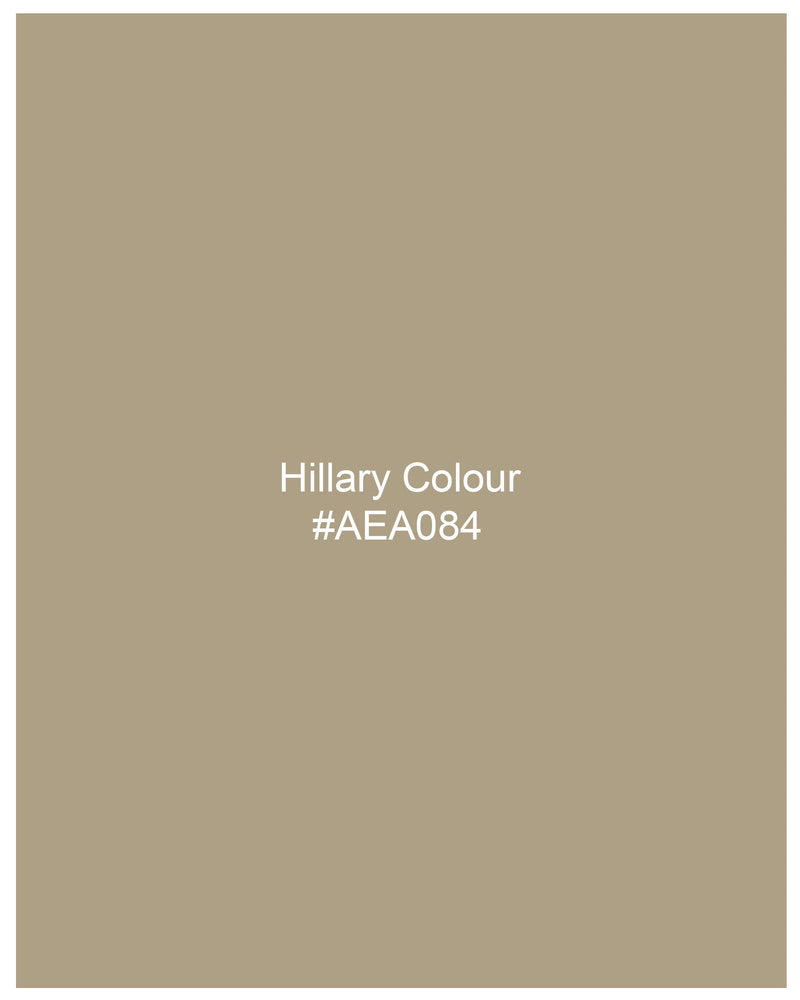 Hillary Light Brown Double Breasted Suit