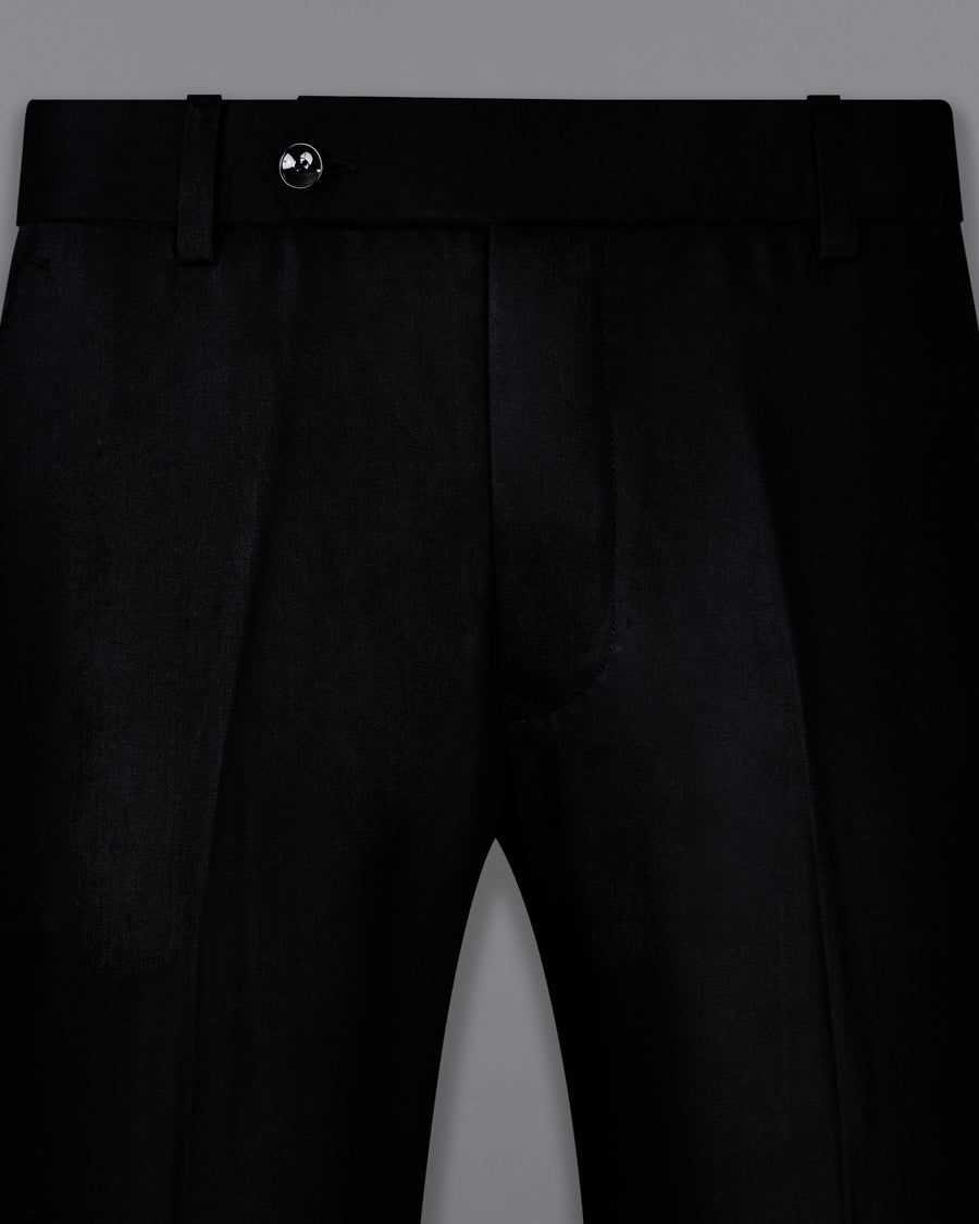 Jade Black Slight Stretch Performance Suit