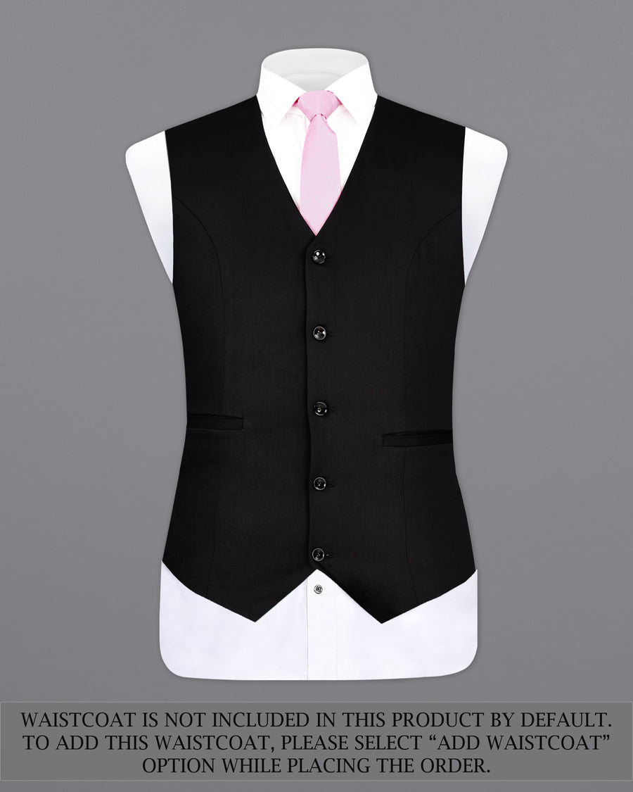 Jade Black Slight Stretch Performance Suit