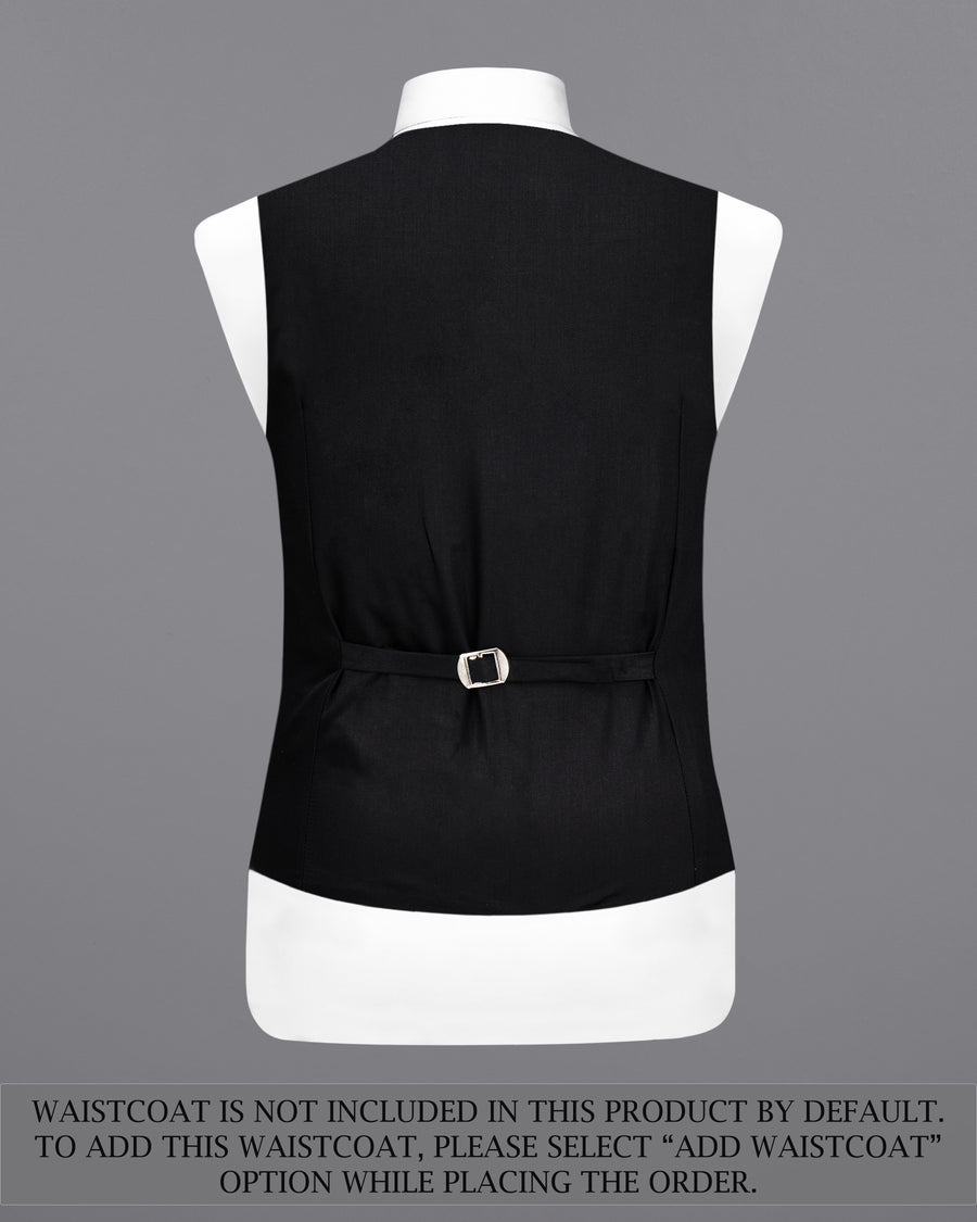 Jade Black Slight Stretch Performance Suit
