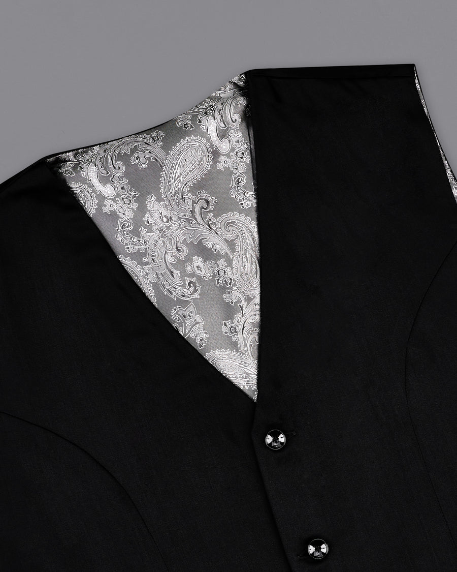 Jade Black Slight Stretch Performance Suit